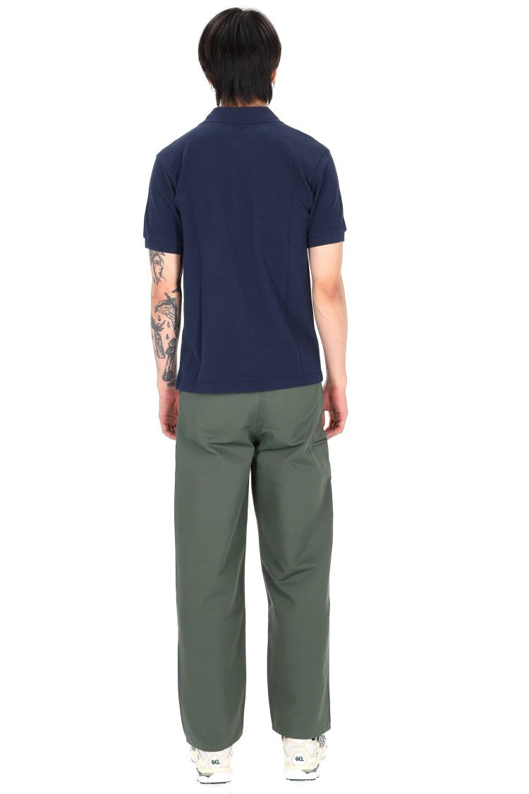 Kenzo Slim Boke Flower Cotton Piquet Polo Shirt