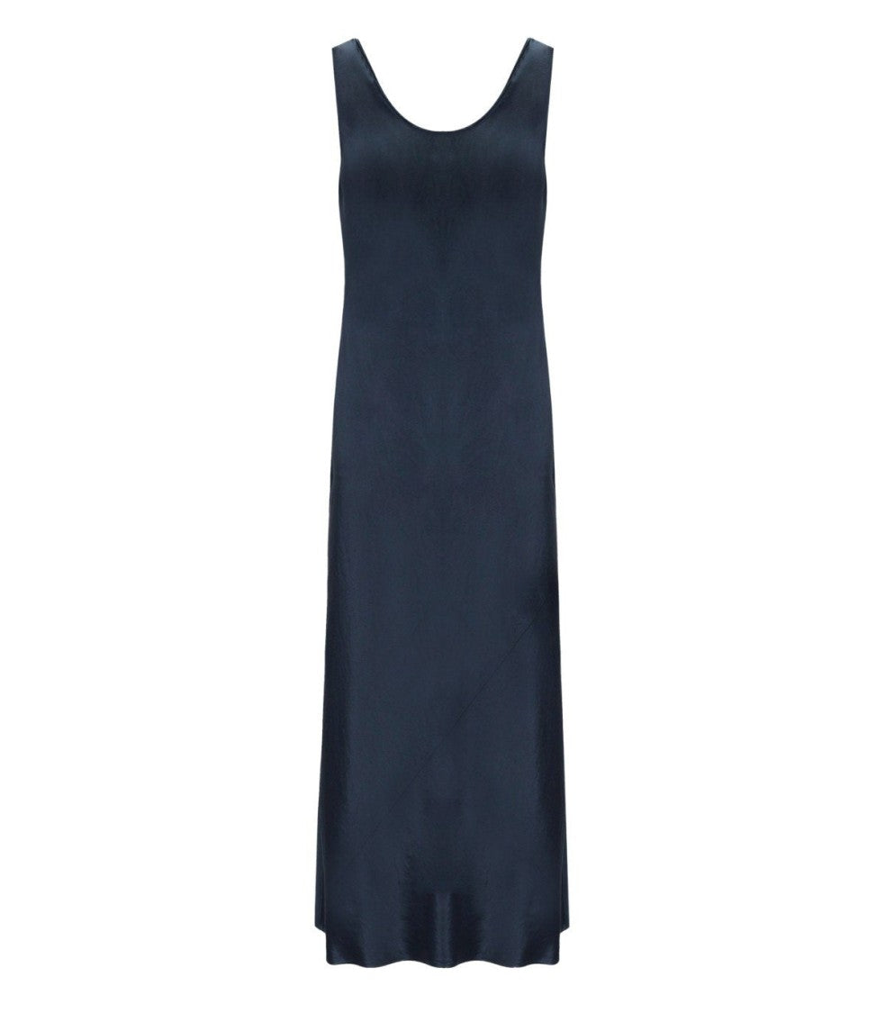 Max Mara Mm Talete Blue Midi Dress