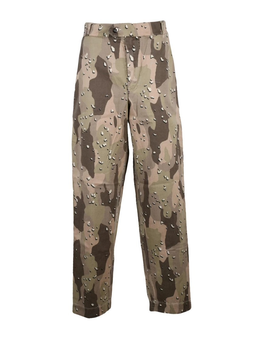 Mcw 3.2 Cropped Utility Pants With Subtle Dot Texture