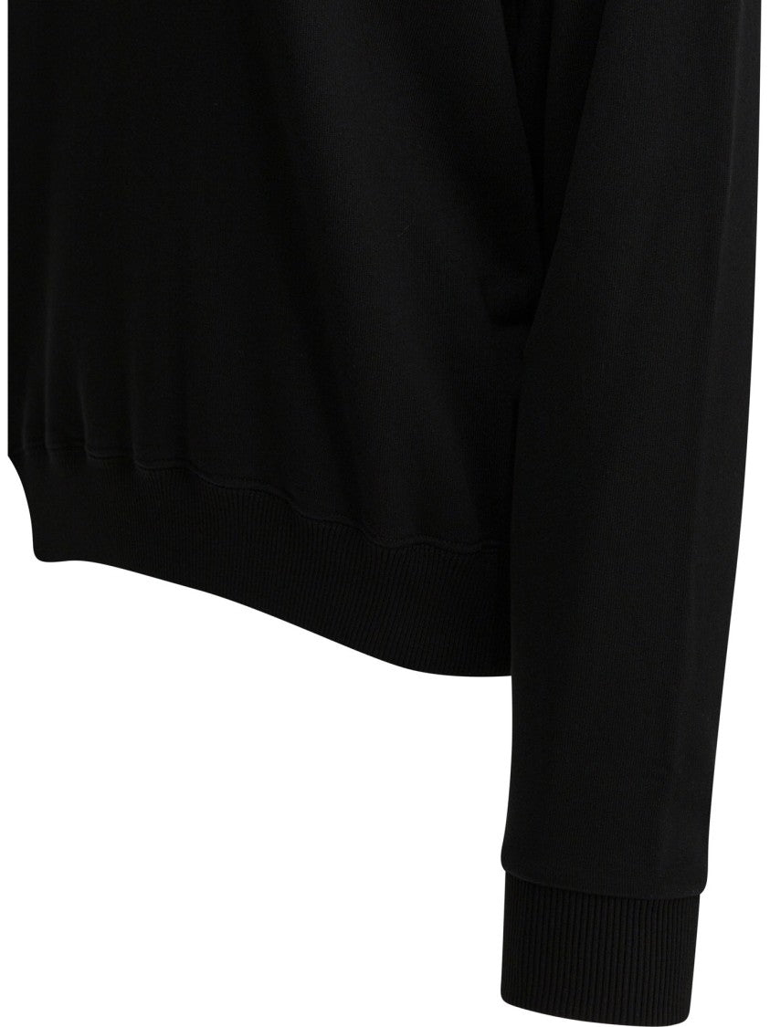 Givenchy Cotton Gauze Oversized Sweatshirt With Givenchy Stamp