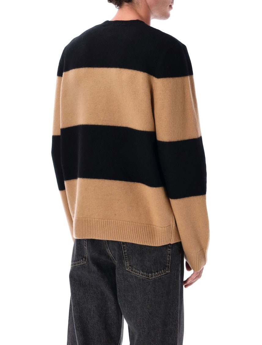 A.P.C. Edwardo Striped Wool Jumper