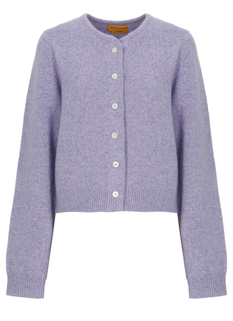 Guest In Residence Lilac Ava Cashmere-Silk Cardigan