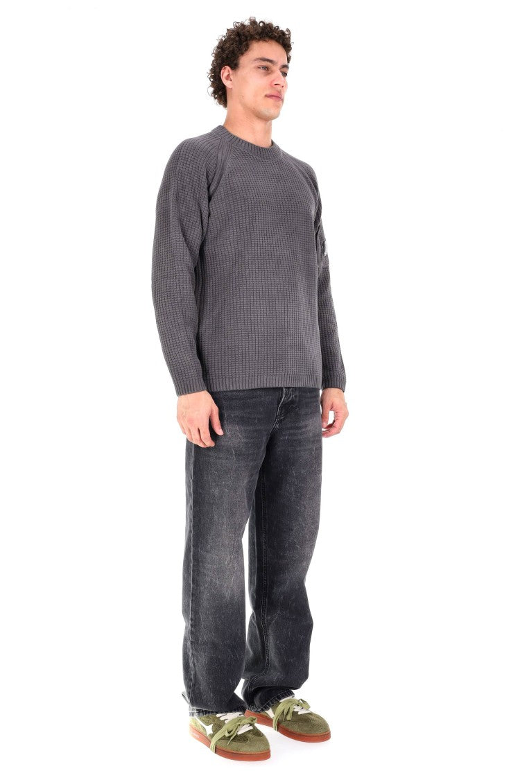C.P. Company Chenille Cotton Crewneck Sweater