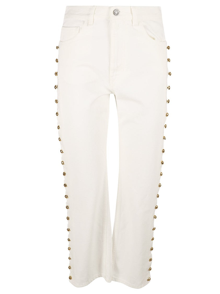 Chloé High-Waisted Straight-Leg Jeans