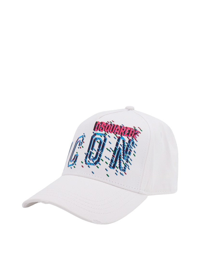 Dsquared2 Icon Pixel Logo Baseball Cap