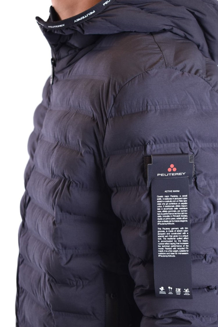 Peuterey Quilted Goose Down Jacket With Hood
