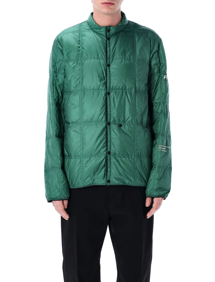 Moncler X Fragment Hiroshi Fujiwara Quilted Down Jacket With Stand Collar