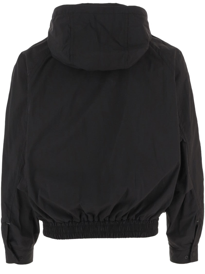 And Wander Nylon Jacket With Adjustable Collar And Design