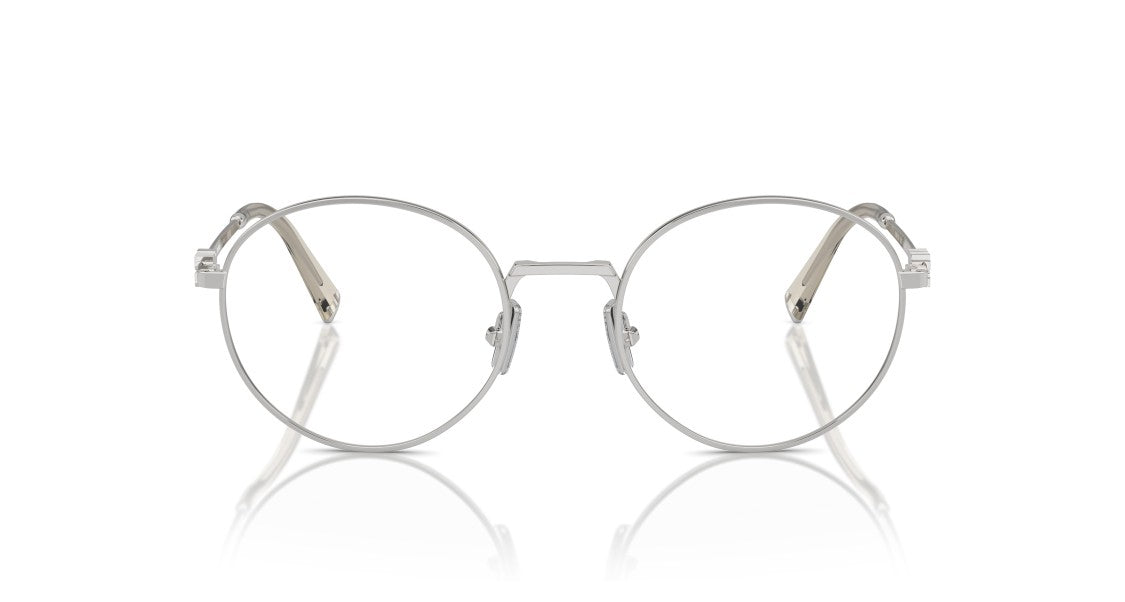 Miu Miu 0Mu 52Xv Round Metal Frame Sunglasses
