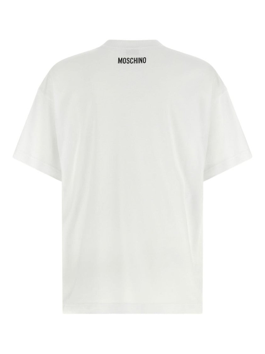 Moschino Crew Neck White T-Shirt
