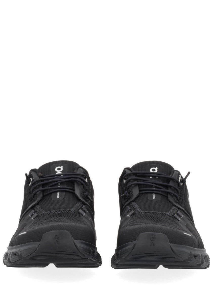 On Low-Profile Black Sneakers With Cushioned Pods