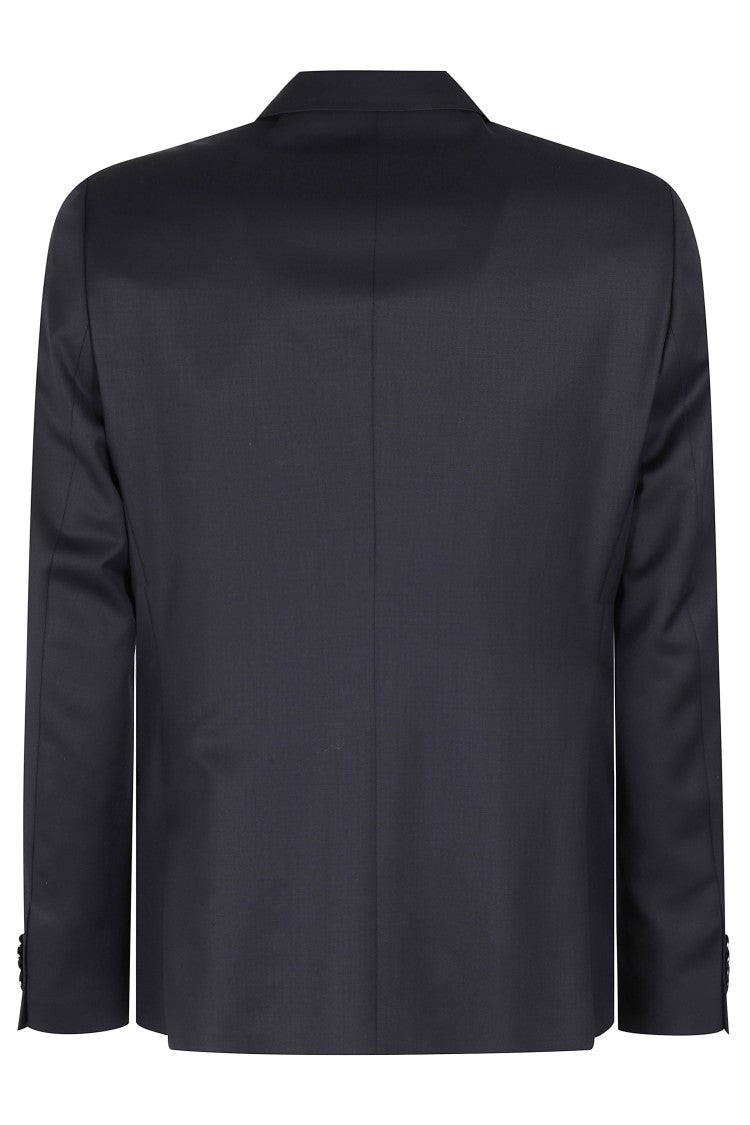 Boss Slim Fit Tailored Blazer In Virgin Wool Serge