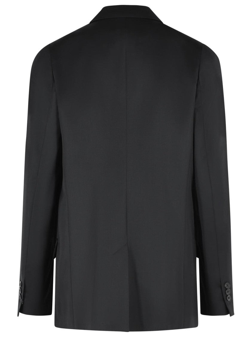 Maison Margiela Black Virgin Wool Blazer