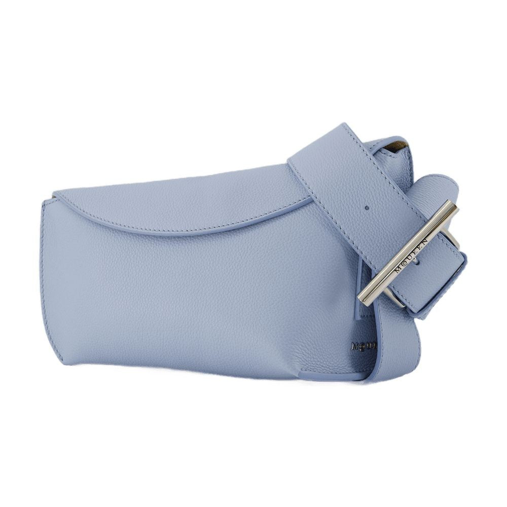 Alexander Mcqueen Sling Crossbody - Leather - Blue