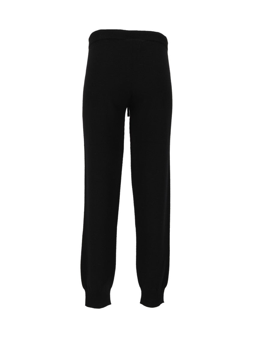 Kangra Cashmere Tapered Seamless Joggers With Adjustable Drawstring
