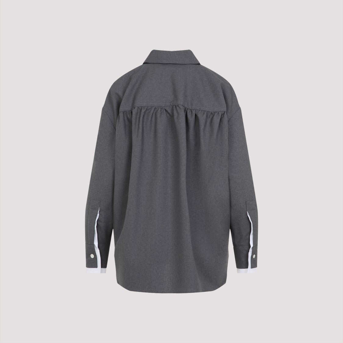 Marni Graphite Grey Virgin Wool Shirt