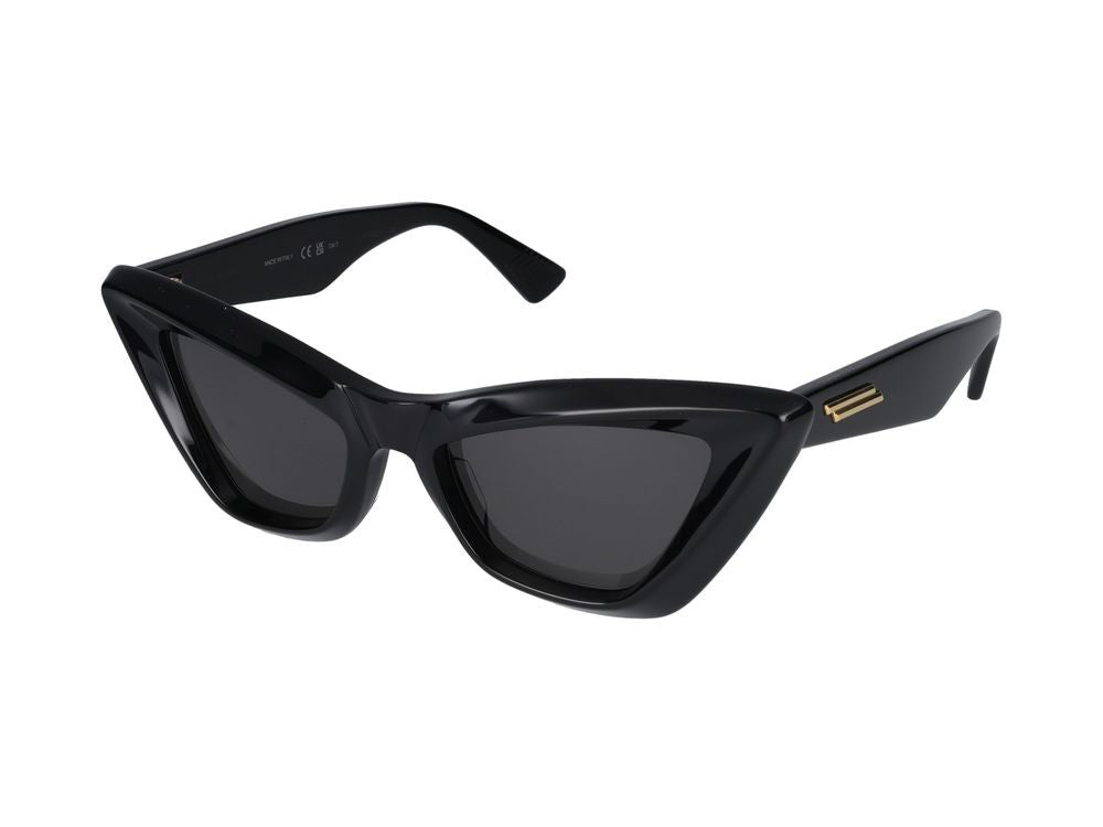 Bottega Veneta Sunglasses Bv1101s 001 Black Black Grey 53/17/140