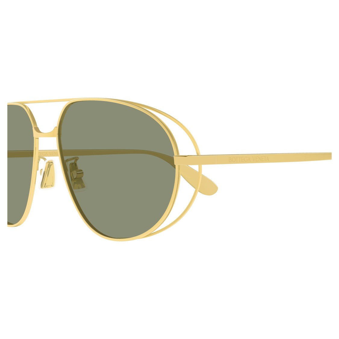 Bottega Veneta Bv1344s Aviator Sunglasses