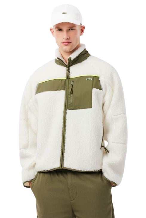 Lacoste Soft Sherpa Fleece Jacket