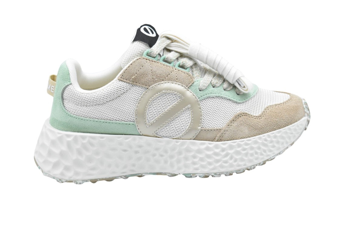 No Name Green Mint Dove Suede Fabric Sneakers