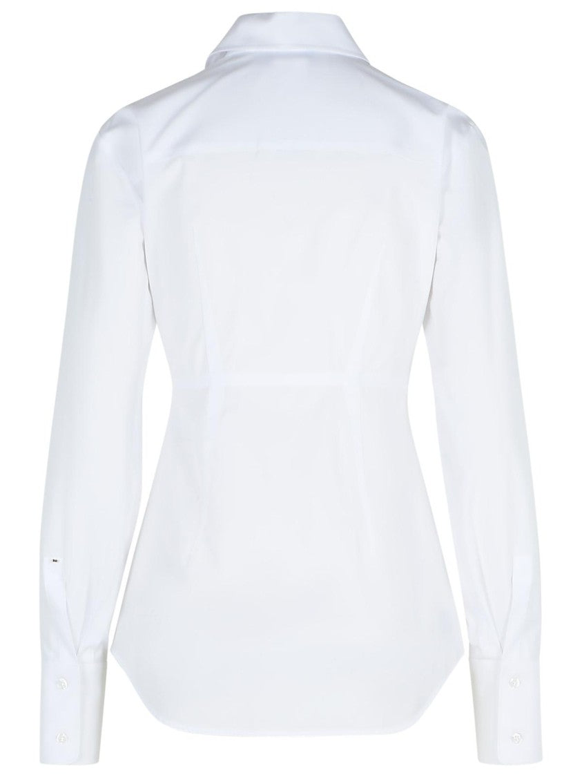 Sportmax Gocce' White Cotton Shirt