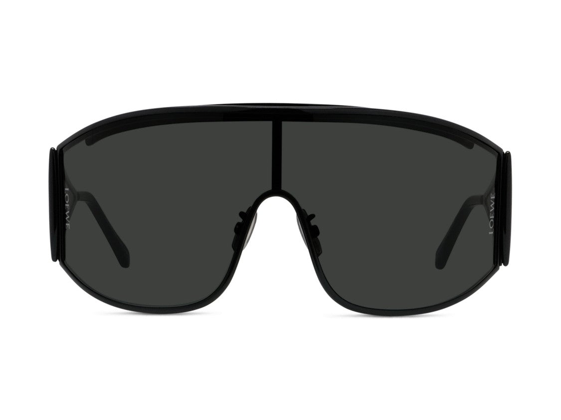 Loewe Black Lw40202u Oversized Shield Sunglasses