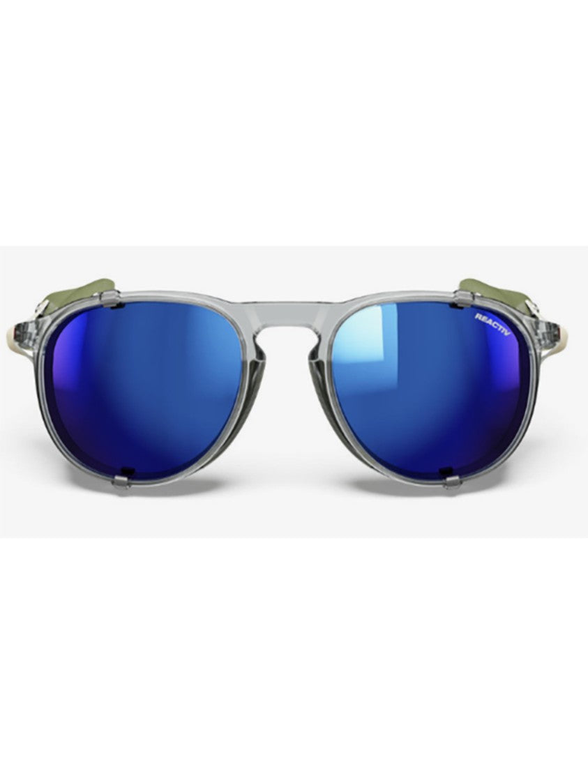 Julbo Rounded Frame Sunglasses With Mirrored Lenses