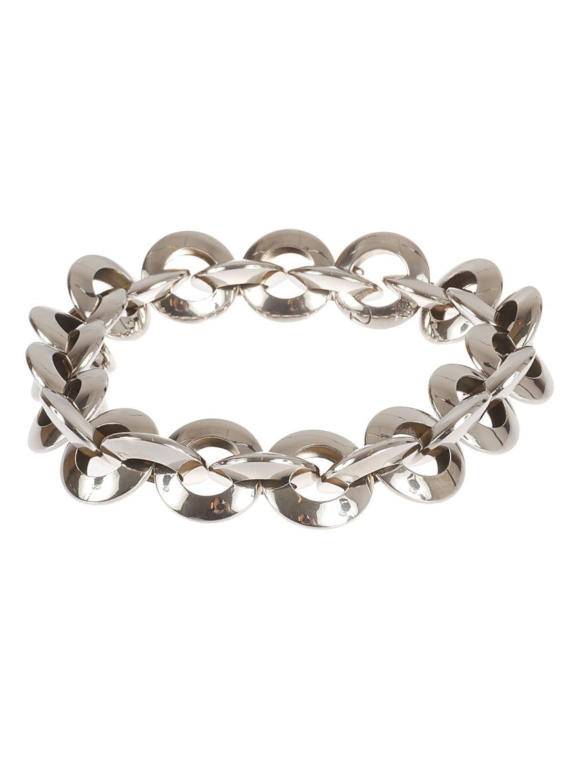 Alexander Mcqueen Chunky Interlocking Oval Link Bracelet