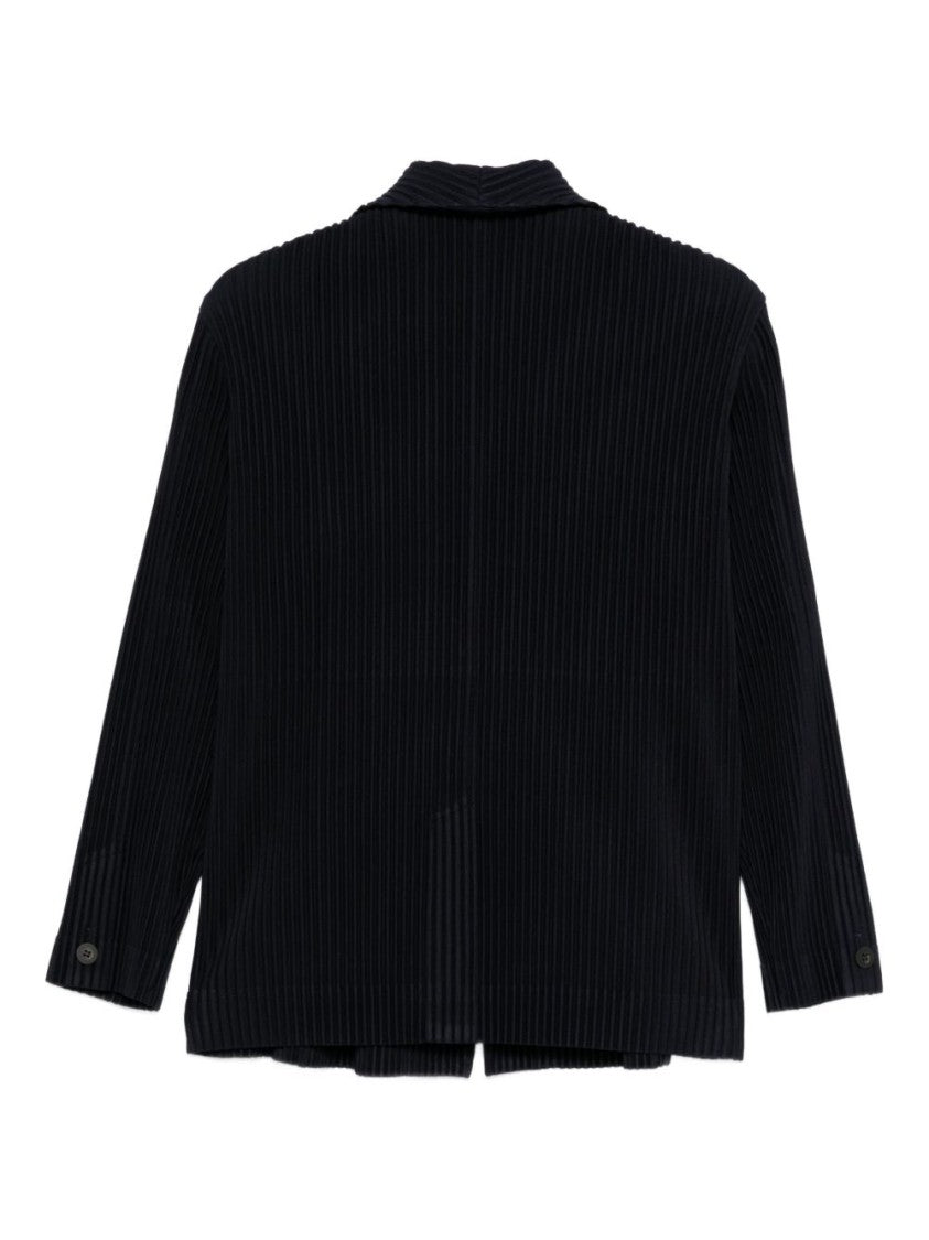 Homme Plissé Issey Miyake Double Breasted Blazer