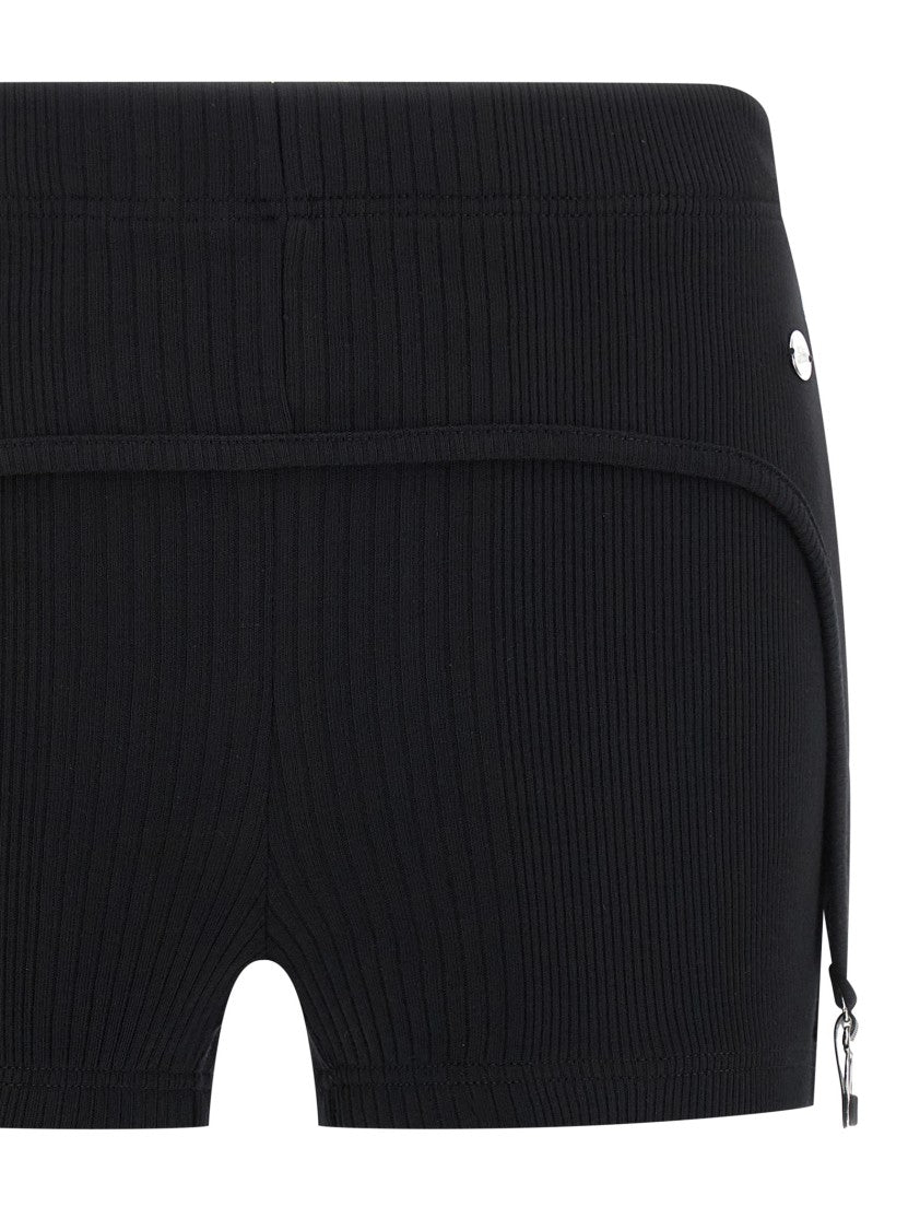 Jean Paul Gaultier 'The Black Garter' Shorts