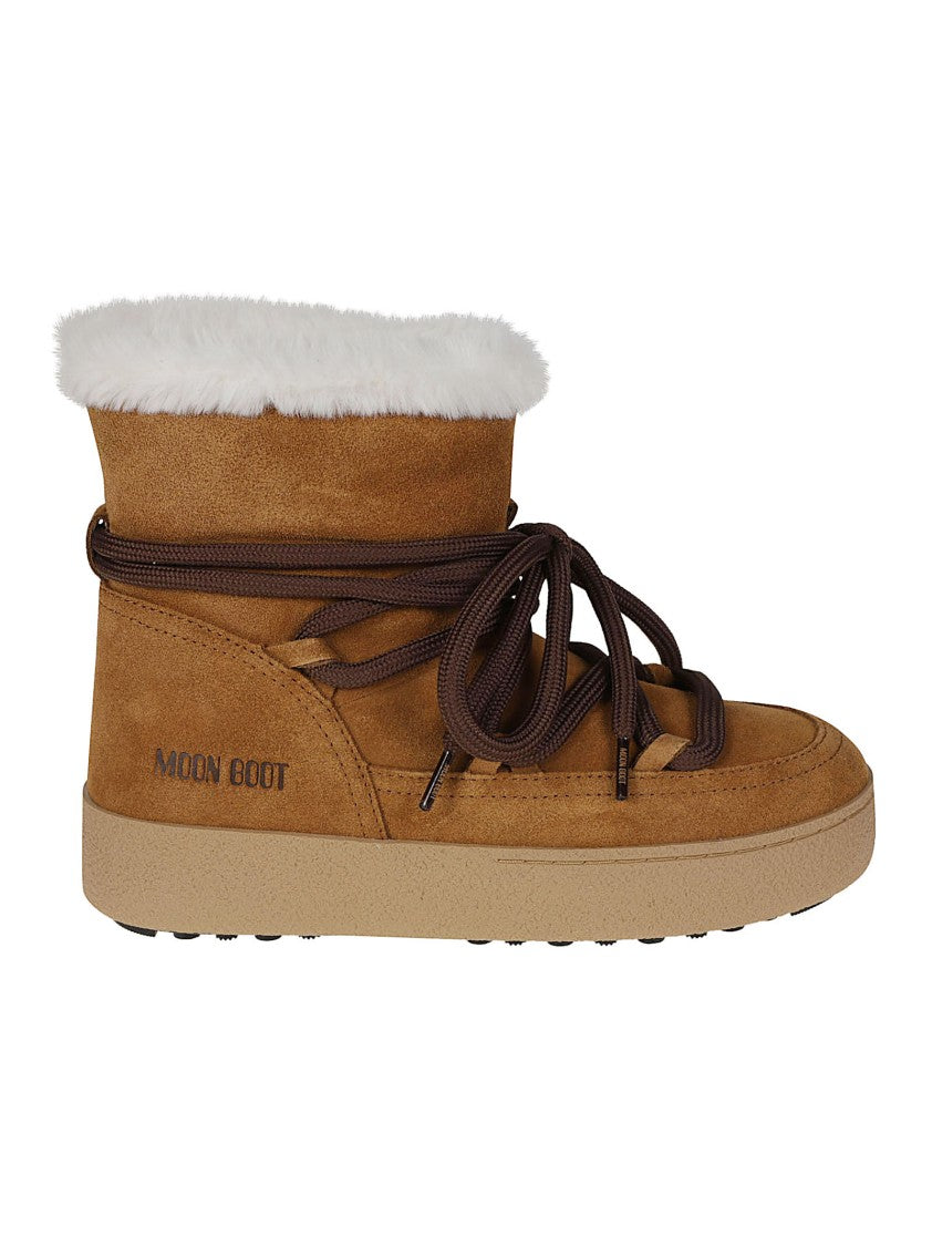 Moon Boot Ltrack Sofia Cow Suede Ankle Boots