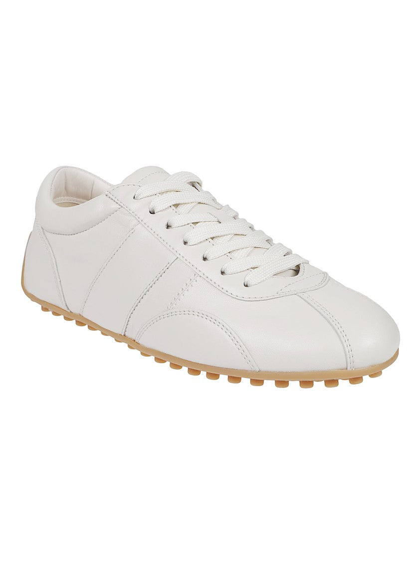 Tod's 59L Low Profile White Ovine Sneakers