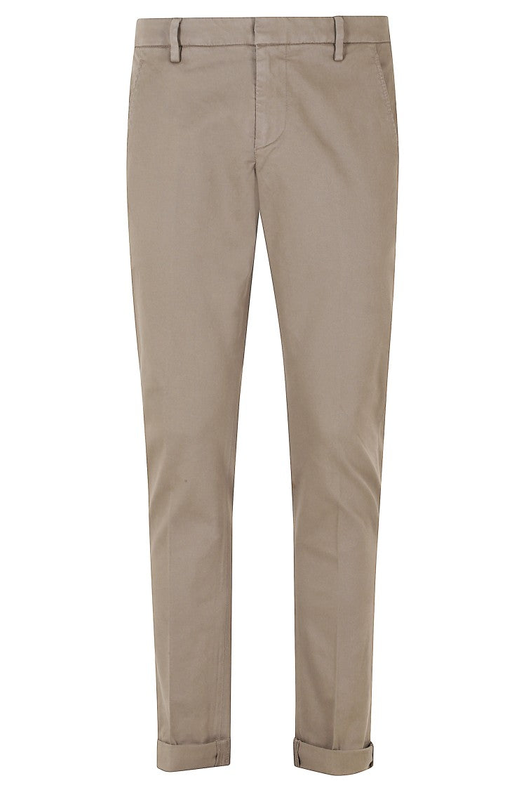 Dondup Noce Gaubert Gabardine Straight-Leg Pants
