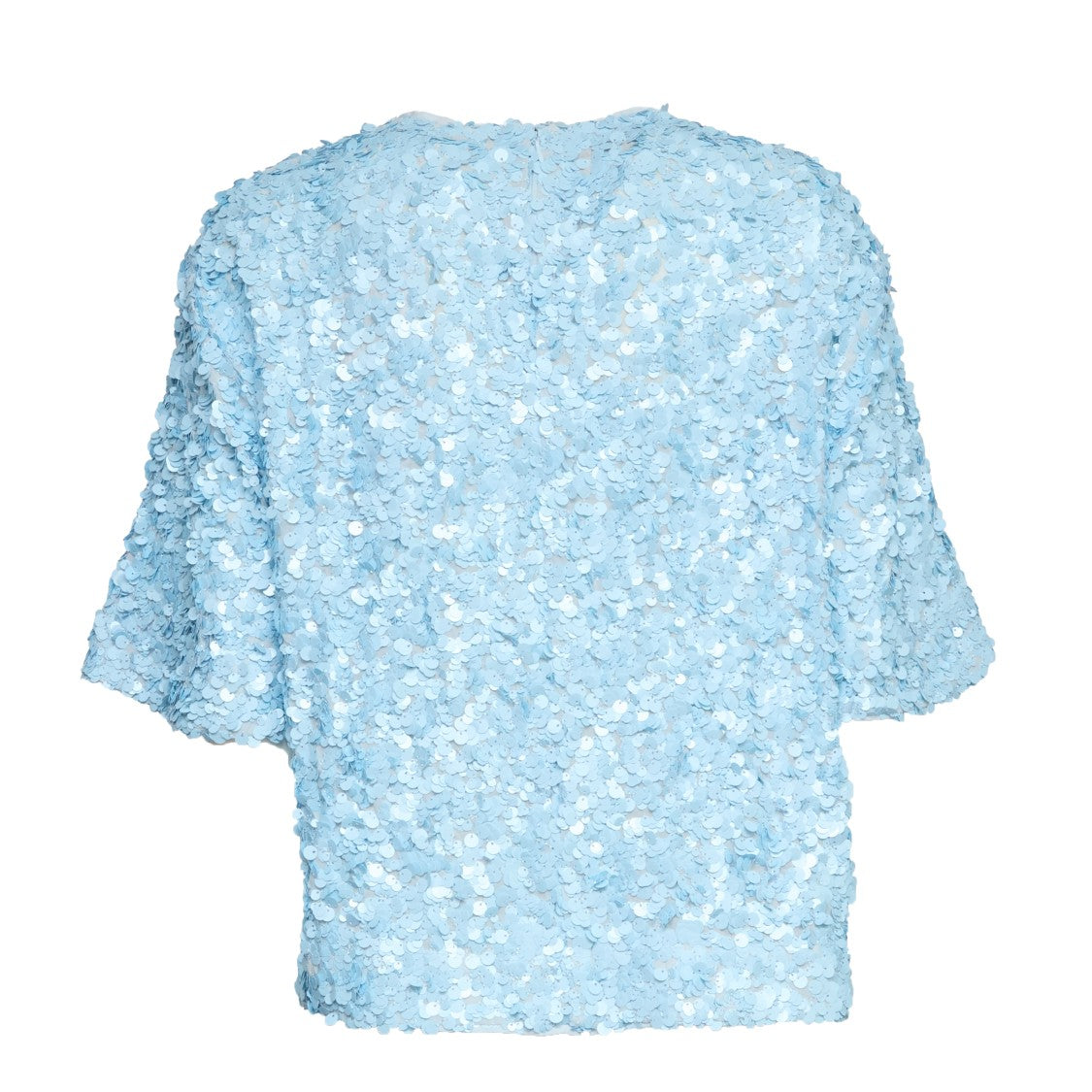 Essentiel Antwerp Juli Dropped Shoulder Sequin Top