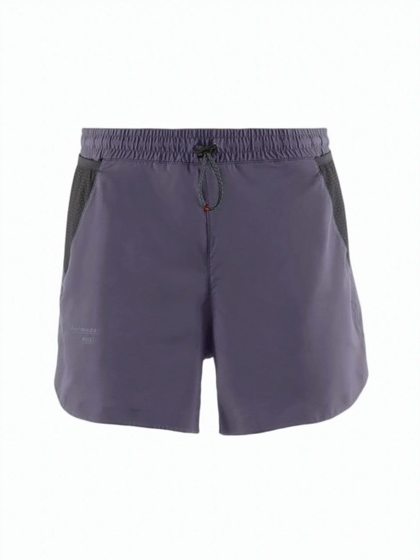 Klattermusen Streamlined Performance Shorts With Mesh Panels And Drawstring Waist