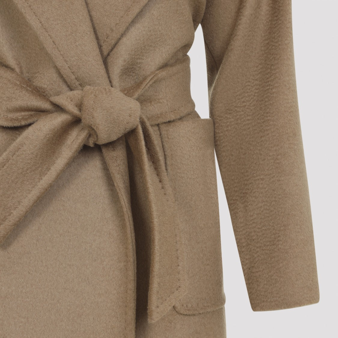 Max Mara Rialto Beige Camel Coat