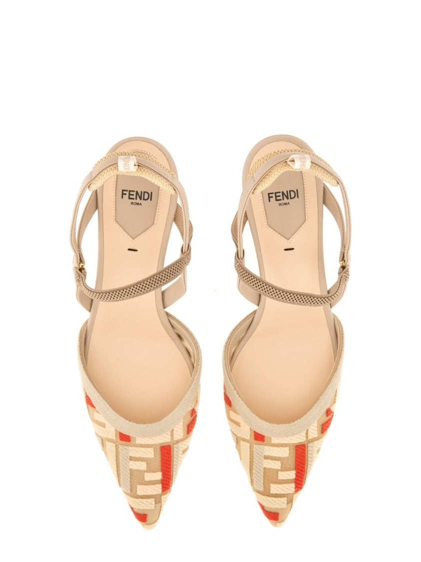 Fendi "Hummingbird Lite" Slingback