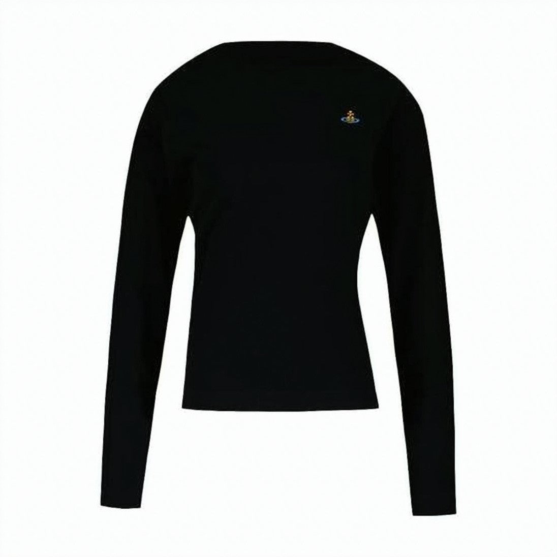 Vivienne Westwood Fitted Long-Sleeve Top With Round Neckline