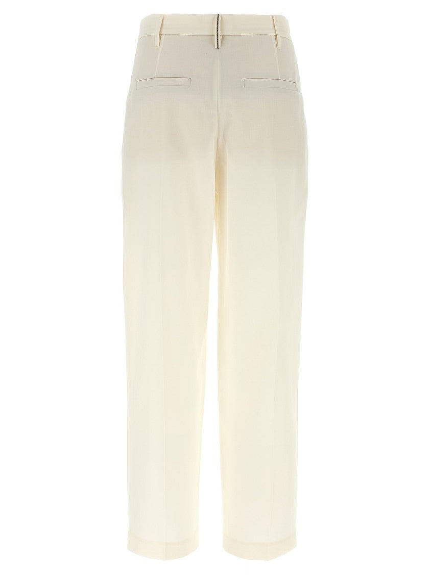 Brunello Cucinelli Baggy Fit Pleat Pants