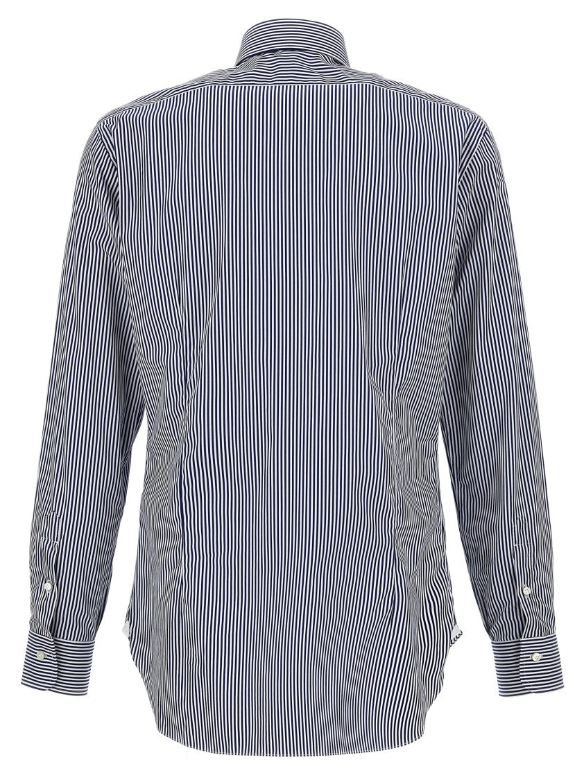 Barba Button-Down Striped Cotton Shirt