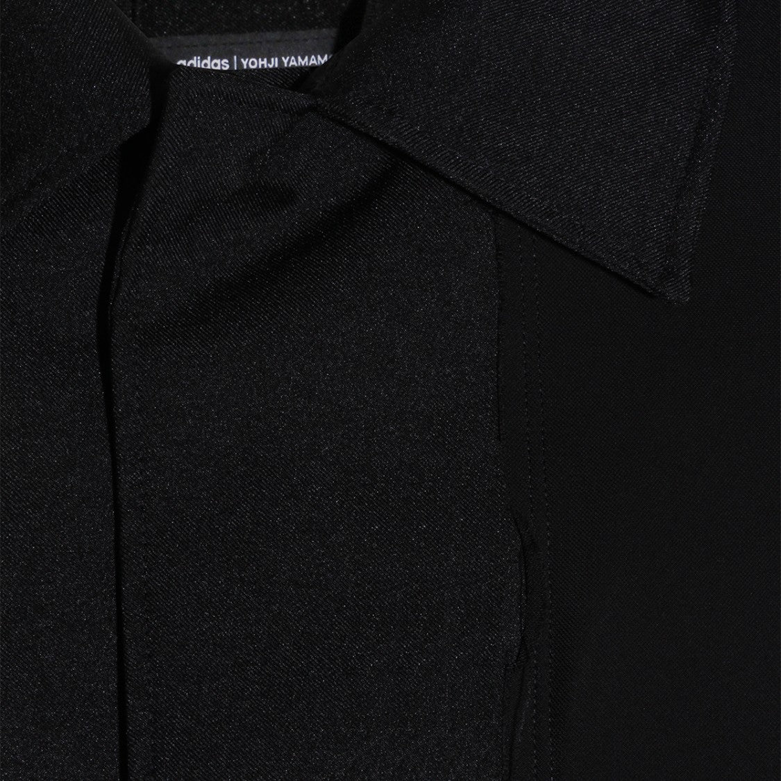 Y-3 Black Jacket With Adjustable Hem