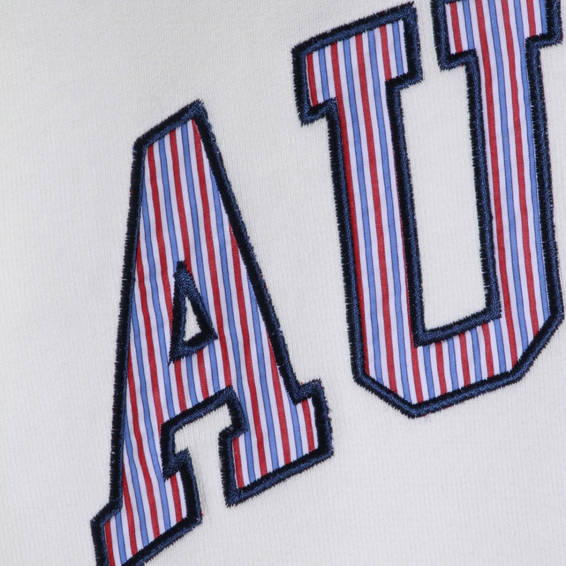 Autry Relaxed Fit White Crewneck Sweatshirt