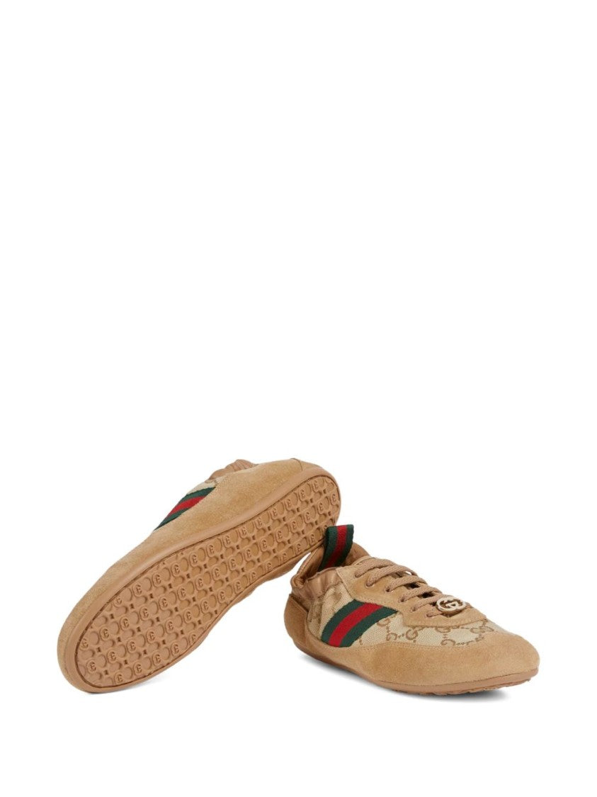 Gucci Low-Profile Sneakers With Signature Monogram