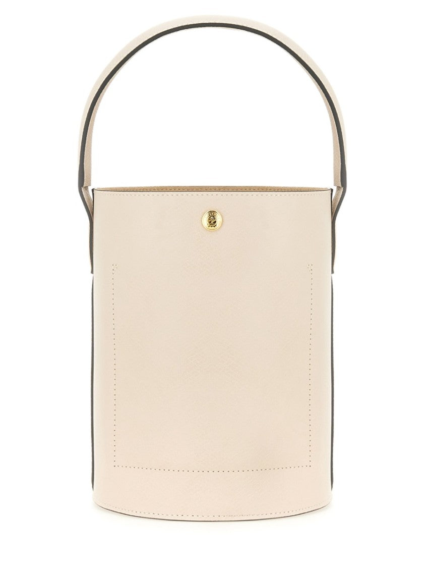 Longchamp Cuir De Russie Bucket Bag