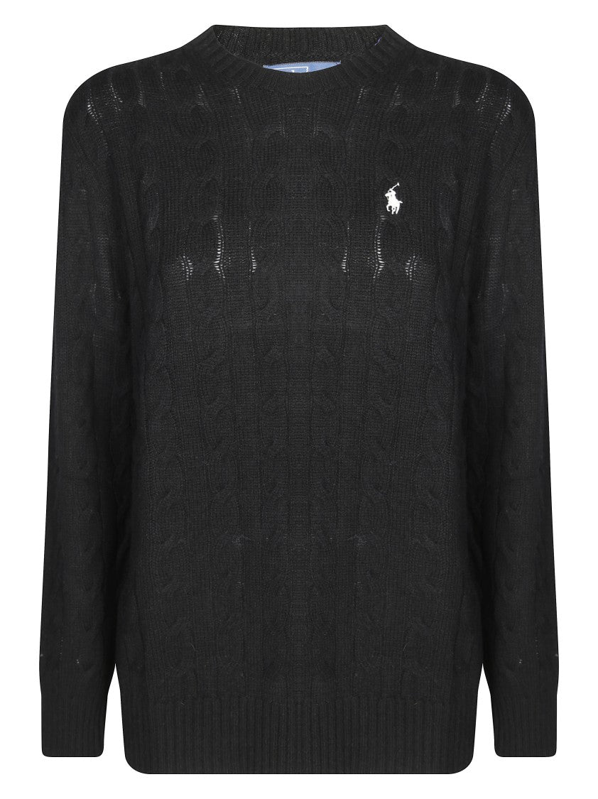 Polo Ralph Lauren Light Beige Long-Sleeve Classic Crew Neck Top