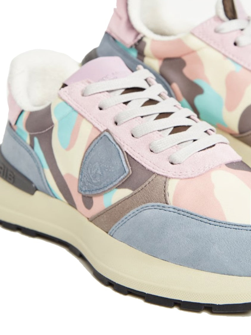 Philippe Model Antibes Low Camouflage Sneakers