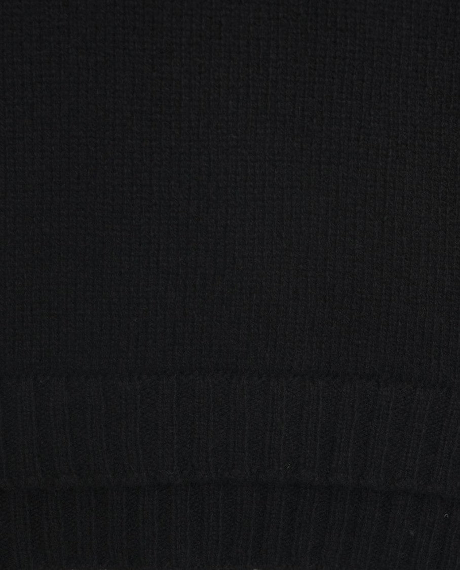 Atomo Factory V-Neck Sweater With Ribbed Cuffs And Hem