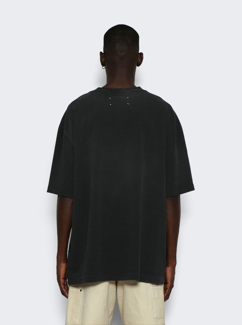 Maison Margiela Logo Tee Washed Black