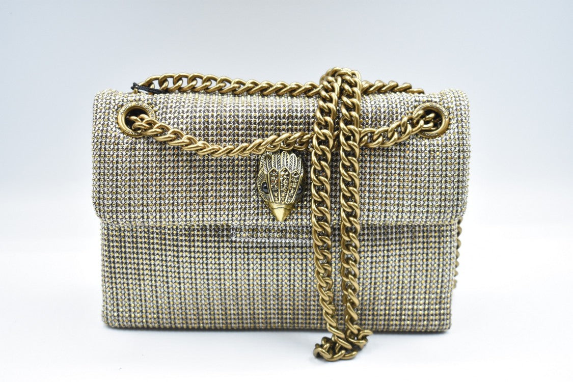 Kurt Geiger Textured Beige Handbag