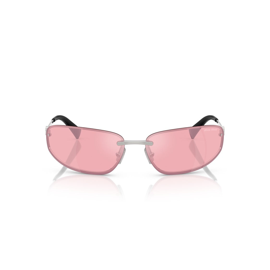 Miu Miu 0Mu A50s Rectangular Rimless Sunglasses